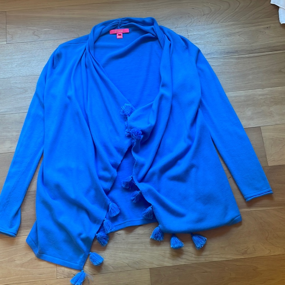 Lilly Pulitzer woman’s tassel sweater